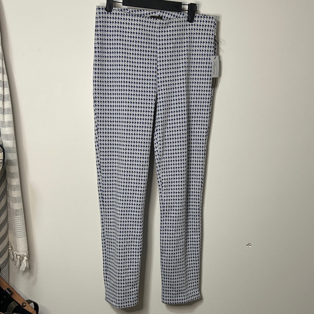 NWT Crosby ladies Monochrome Patterned Dress Pants size M‎